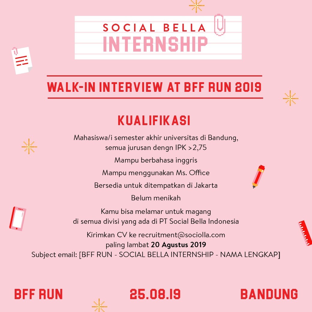 Berbagai Tips Yang Bisa Diterapkan Para Mahasiswa Semester Akhir Untuk Sukses Jalani Magang Soco By Sociolla